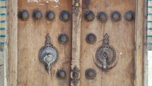 Antique Wooden Door of Nasir-ol-Molk Mosque